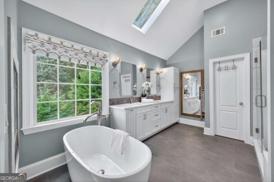 Welcome to this exceptional 3-sides brick, 6 BEDROOMS, 5 BATH on Canongate At Olde Atlanta Golf Club in Georgia - for sale on GolfHomes.com, golf home, golf lot
