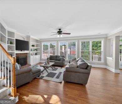 Welcome to this exceptional 3-sides brick, 6 BEDROOMS, 5 BATH on Canongate At Olde Atlanta Golf Club in Georgia - for sale on GolfHomes.com, golf home, golf lot