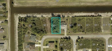 Location! Location! This is a .28 acre lot across the canal from on Mirror Lakes Golf Club in Florida - for sale on GolfHomes.com, golf home, golf lot