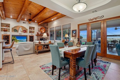 Spectacular Pueblo-style Custom Home in Sonoma Ranch with on Sonoma Ranch Golf Course in New Mexico - for sale on GolfHomes.com, golf home, golf lot