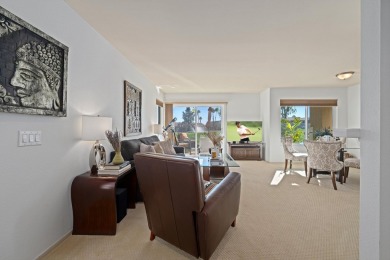 This beautiful end unit condo  with no unit above is surrounded on Palm Royale Country Club in California - for sale on GolfHomes.com, golf home, golf lot