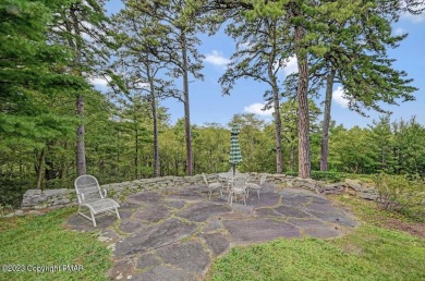 Magnificent stone manor house with guest home, inground pool and on Buck Hill Golf Club  in Pennsylvania - for sale on GolfHomes.com, golf home, golf lot