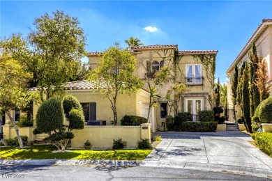 Tucked within the exclusive gates of Canyon Gate, this elegant on Canyon Gate Country Club in Nevada - for sale on GolfHomes.com, golf home, golf lot