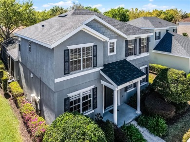 This exceptional, fully furnished, contemporary 5-bedroom, 3 on Reunion Resort Golf Course in Florida - for sale on GolfHomes.com, golf home, golf lot