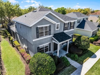 This exceptional, fully furnished, contemporary 5-bedroom, 3 on Reunion Resort Golf Course in Florida - for sale on GolfHomes.com, golf home, golf lot