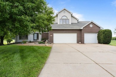 Enjoy golf course living in this spacious 4-bed, 3.5-bath on Ankeny Golf and Country Club in Iowa - for sale on GolfHomes.com, golf home, golf lot