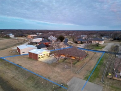 Rate takeoffs and landings from your back patio!  This lovely on Pecan Plantation Country Club in Texas - for sale on GolfHomes.com, golf home, golf lot