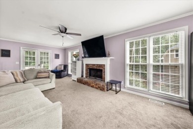 Tucked at the end of a quiet cul-de-sac and backing up to on Canongate At Eagle Watch Golf Club in Georgia - for sale on GolfHomes.com, golf home, golf lot