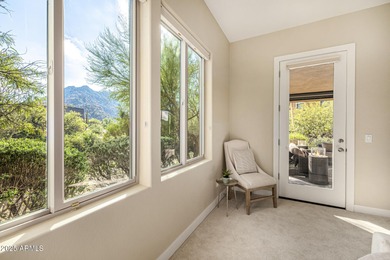 Elevated desert living in this gorgeous move-in-ready, barely on Troon Country Club in Arizona - for sale on GolfHomes.com, golf home, golf lot