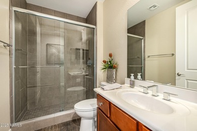 Elevated desert living in this gorgeous move-in-ready, barely on Troon Country Club in Arizona - for sale on GolfHomes.com, golf home, golf lot