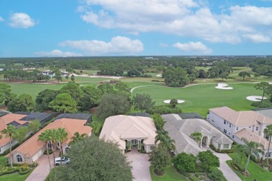 STUNNING POOL HOME WITH SWEEPING GOLF COURSE VIEW IN PGA on PGA Golf Club in PGA Village in Florida - for sale on GolfHomes.com, golf home, golf lot