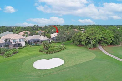 STUNNING POOL HOME WITH SWEEPING GOLF COURSE VIEW IN PGA on PGA Golf Club in PGA Village in Florida - for sale on GolfHomes.com, golf home, golf lot