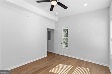 Welcome to this stunning contemporary home in sought-after East on East Lake Golf Club in Georgia - for sale on GolfHomes.com, golf home, golf lot