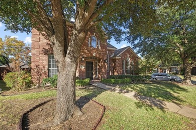 This inviting two-story home offers a practical and comfortable on The Trails of Frisco Golf Club in Texas - for sale on GolfHomes.com, golf home, golf lot