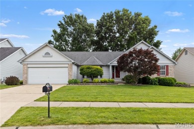 Welcome home to this well-maintained ranch in a prime Dardenne on The Links At Dardenne in Missouri - for sale on GolfHomes.com, golf home, golf lot