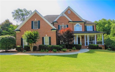 Beautiful 4 sides brick home on an estate sized (one acre) lot on Hamilton Mill Golf Club in Georgia - for sale on GolfHomes.com, golf home, golf lot