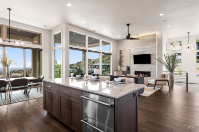 Perched on a corner lot in the sought-after El Paseo community on Warm Springs Golf Club in Idaho - for sale on GolfHomes.com, golf home, golf lot