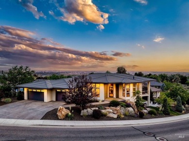 Perched on a corner lot in the sought-after El Paseo community on Warm Springs Golf Club in Idaho - for sale on GolfHomes.com, golf home, golf lot