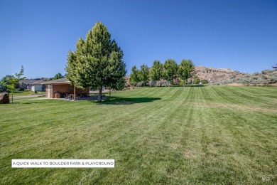 Perched on a corner lot in the sought-after El Paseo community on Warm Springs Golf Club in Idaho - for sale on GolfHomes.com, golf home, golf lot