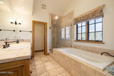 Enjoy breathtaking views from the expansive deck and patio of on Club At Cordillera Summit Course in Colorado - for sale on GolfHomes.com, golf home, golf lot