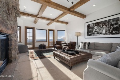 Enjoy breathtaking views from the expansive deck and patio of on Club At Cordillera Summit Course in Colorado - for sale on GolfHomes.com, golf home, golf lot
