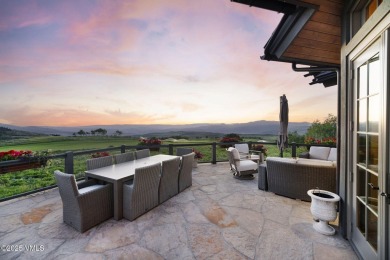 Enjoy breathtaking views from the expansive deck and patio of on Club At Cordillera Summit Course in Colorado - for sale on GolfHomes.com, golf home, golf lot