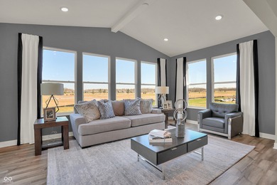 Welcome to the Fairmont - a masterfully designed home that on Harbour Trees Golf Club in Indiana - for sale on GolfHomes.com, golf home, golf lot