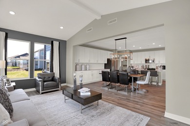 Welcome to the Fairmont - a masterfully designed home that on Harbour Trees Golf Club in Indiana - for sale on GolfHomes.com, golf home, golf lot