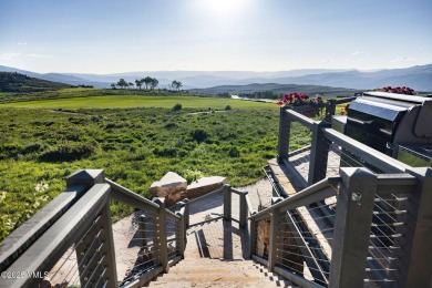 Enjoy breathtaking views from the expansive deck and patio of on Club At Cordillera Summit Course in Colorado - for sale on GolfHomes.com, golf home, golf lot