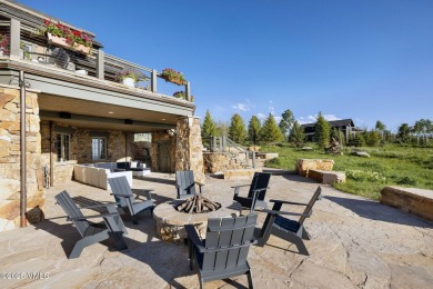 Enjoy breathtaking views from the expansive deck and patio of on Club At Cordillera Summit Course in Colorado - for sale on GolfHomes.com, golf home, golf lot