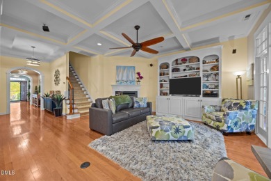 Gorgeous home in the resort style community of Heritage at Wake on Heritage Golf Club in North Carolina - for sale on GolfHomes.com, golf home, golf lot