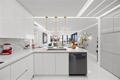 Gorgeously renovated and tastefully designed 2/2 corner on Turnberry Isle Resort and Club in Florida - for sale on GolfHomes.com, golf home, golf lot