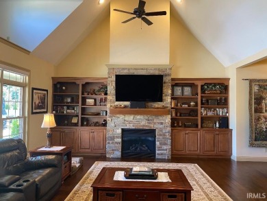 Exceptional custom home in desirable north side Cambridge on Cambridge Golf Club in Indiana - for sale on GolfHomes.com, golf home, golf lot