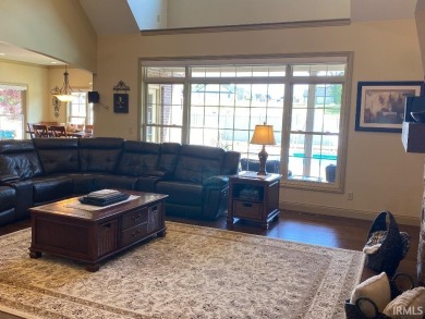 Exceptional custom home in desirable north side Cambridge on Cambridge Golf Club in Indiana - for sale on GolfHomes.com, golf home, golf lot