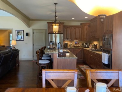 Exceptional custom home in desirable north side Cambridge on Cambridge Golf Club in Indiana - for sale on GolfHomes.com, golf home, golf lot