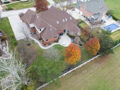 Nestled in a private upscale community, this stunning CUSTOM on Crystal Tree Golf and Country Club in Illinois - for sale on GolfHomes.com, golf home, golf lot