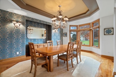 Nestled in a private upscale community, this stunning CUSTOM on Crystal Tree Golf and Country Club in Illinois - for sale on GolfHomes.com, golf home, golf lot