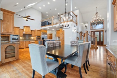 Nestled in a private upscale community, this stunning CUSTOM on Crystal Tree Golf and Country Club in Illinois - for sale on GolfHomes.com, golf home, golf lot