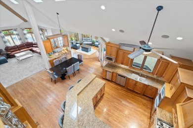 Nestled in a private upscale community, this stunning CUSTOM on Crystal Tree Golf and Country Club in Illinois - for sale on GolfHomes.com, golf home, golf lot