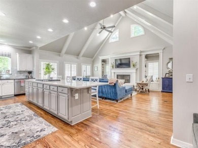 Welcome to 609 E Pensacola St--an updated 4,034 sq ft (CH) home on Indian Springs Country Club in Oklahoma - for sale on GolfHomes.com, golf home, golf lot