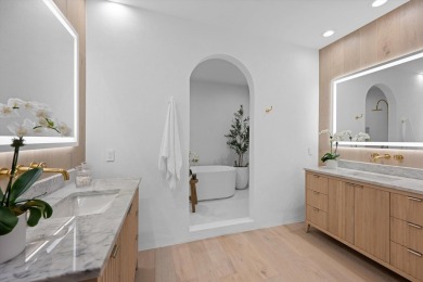 Experience luxury living in this exquisitely renovated, fully on Palm Beach Polo and Country Club in Florida - for sale on GolfHomes.com, golf home, golf lot