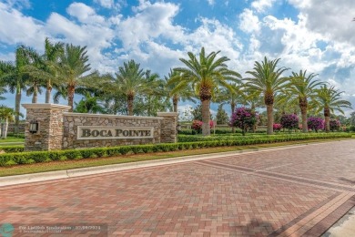 Step into this relaxing, tastefully renovated oasis where you on Boca Pointe Country Club in Florida - for sale on GolfHomes.com, golf home, golf lot