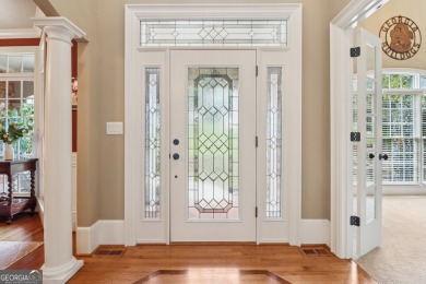 This exquisite Traditional Craftsman home rests near the end of on Traditions of Braselton Golf Club in Georgia - for sale on GolfHomes.com, golf home, golf lot