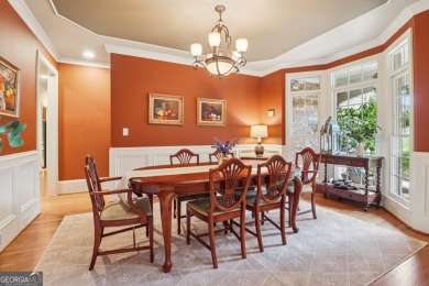 This exquisite Traditional Craftsman home rests near the end of on Traditions of Braselton Golf Club in Georgia - for sale on GolfHomes.com, golf home, golf lot