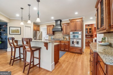 This exquisite Traditional Craftsman home rests near the end of on Traditions of Braselton Golf Club in Georgia - for sale on GolfHomes.com, golf home, golf lot