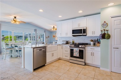 Discover Florida waterfront living at its finest in this on Burnt Store Golf Club in Florida - for sale on GolfHomes.com, golf home, golf lot