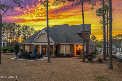 This beautiful custom brick and stone home has numerous upgrades on Tigers Eye Golf Links in North Carolina - for sale on GolfHomes.com, golf home, golf lot