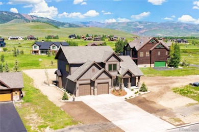 New Custom Home in Grand Elk with 6 bedrooms, office, 5.5 on Grand Elk Ranch and Club in Colorado - for sale on GolfHomes.com, golf home, golf lot