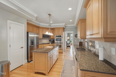 Perfectly positioned on a premium golf course lot overlooking on The Preserve At Jordan Lake Golf Club in North Carolina - for sale on GolfHomes.com, golf home, golf lot