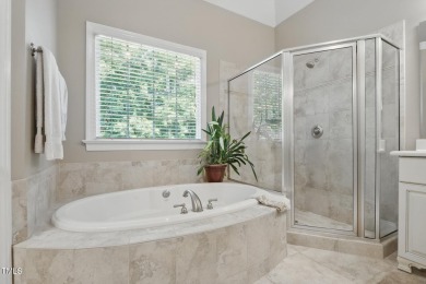 Perfectly positioned on a premium golf course lot overlooking on The Preserve At Jordan Lake Golf Club in North Carolina - for sale on GolfHomes.com, golf home, golf lot